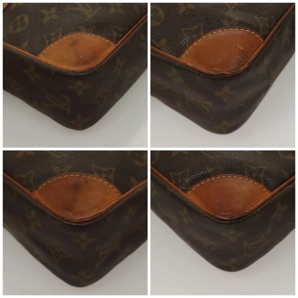 LOUIS VUITTON Monogram Compiegne 28 Clutch Bag M51845 LV Auth 128348 - Picture 14 of 16